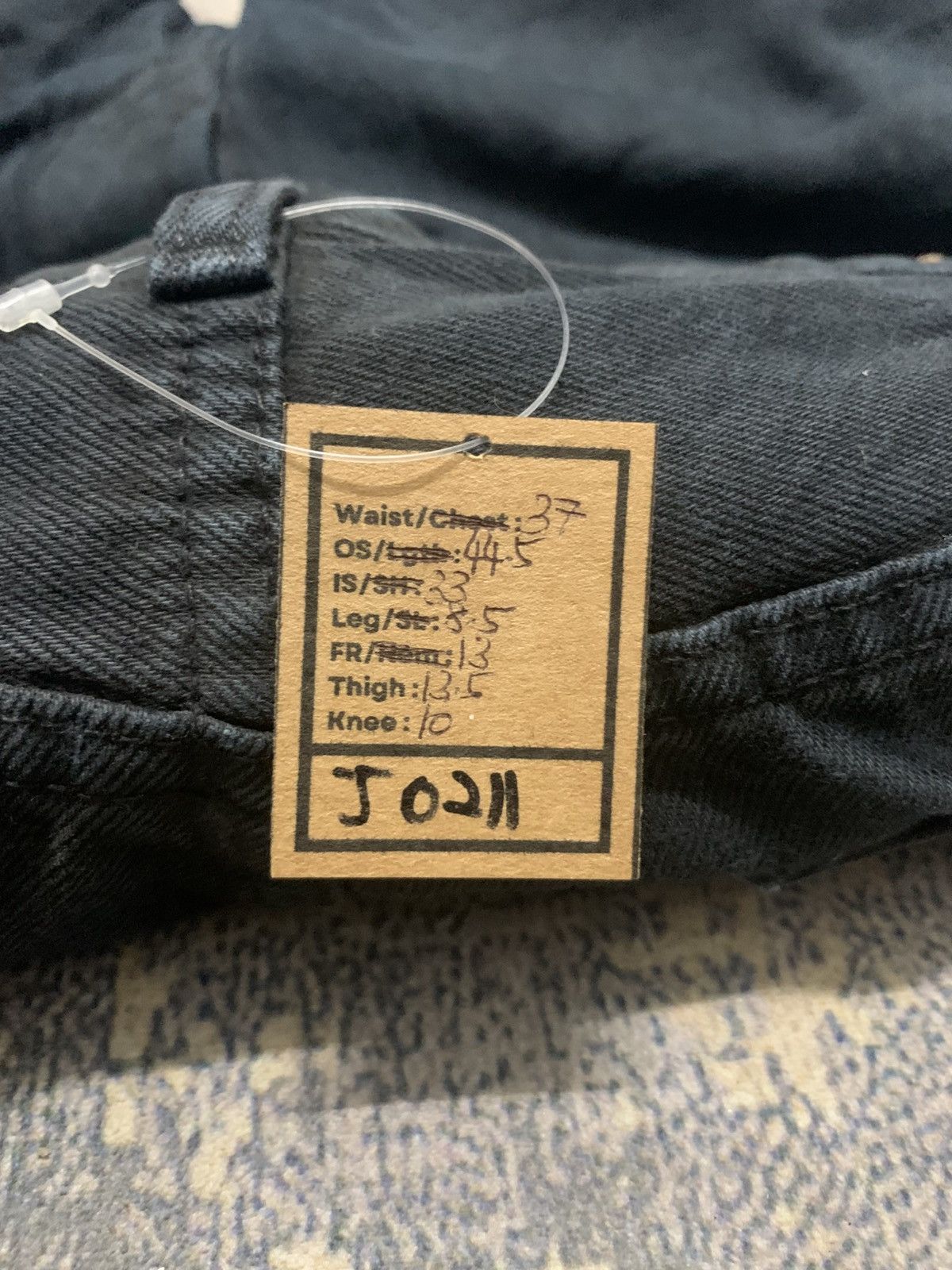Levi's Vintage 90s Levi's 501 Faded Black Wash Jeans Size US 37 - 12 Thumbnail
