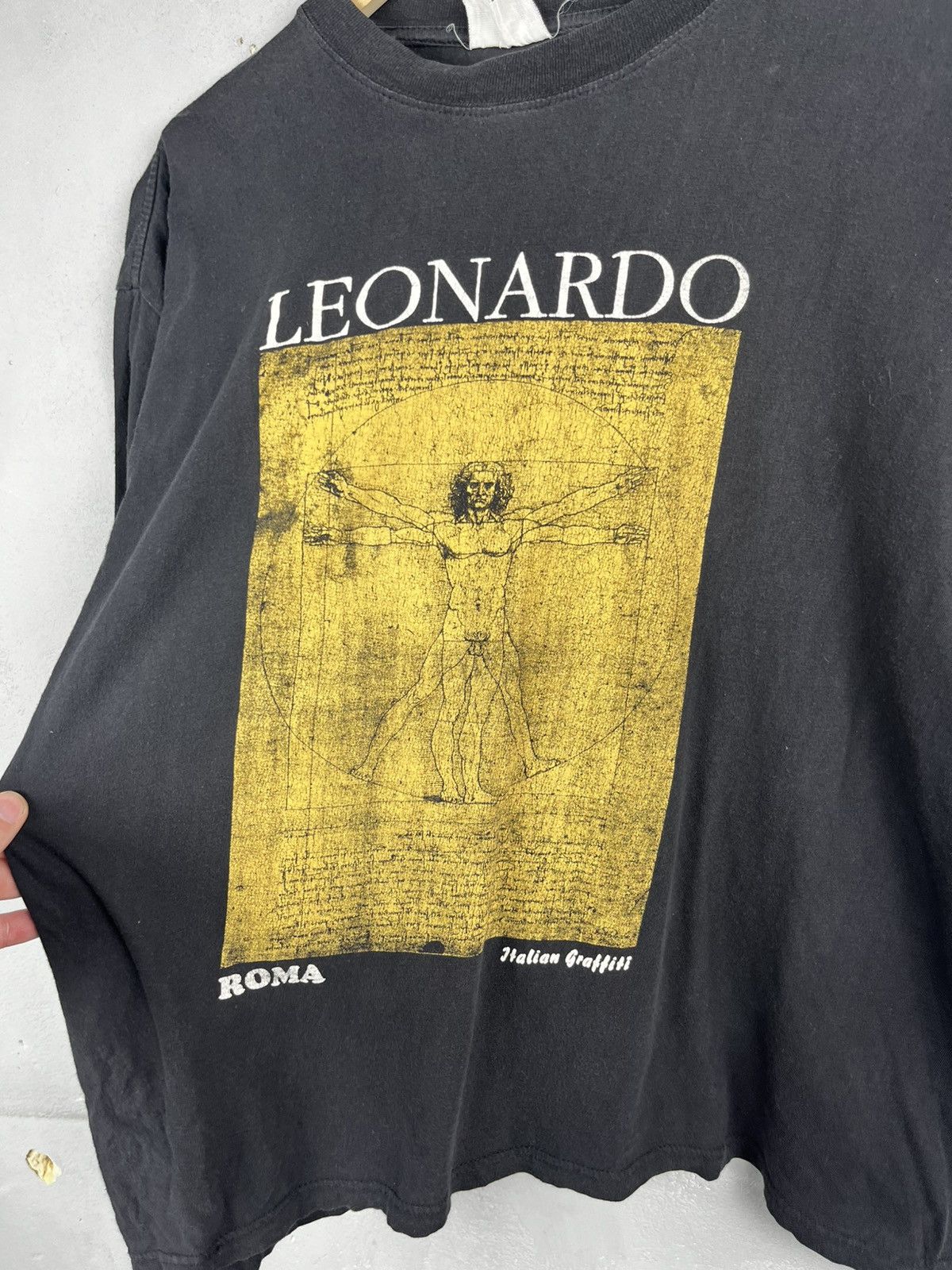 Vintage Vintage Leonardo Da Vinci Art Shirt Size Size US S / EU 44-46 / 1 - 5 Thumbnail