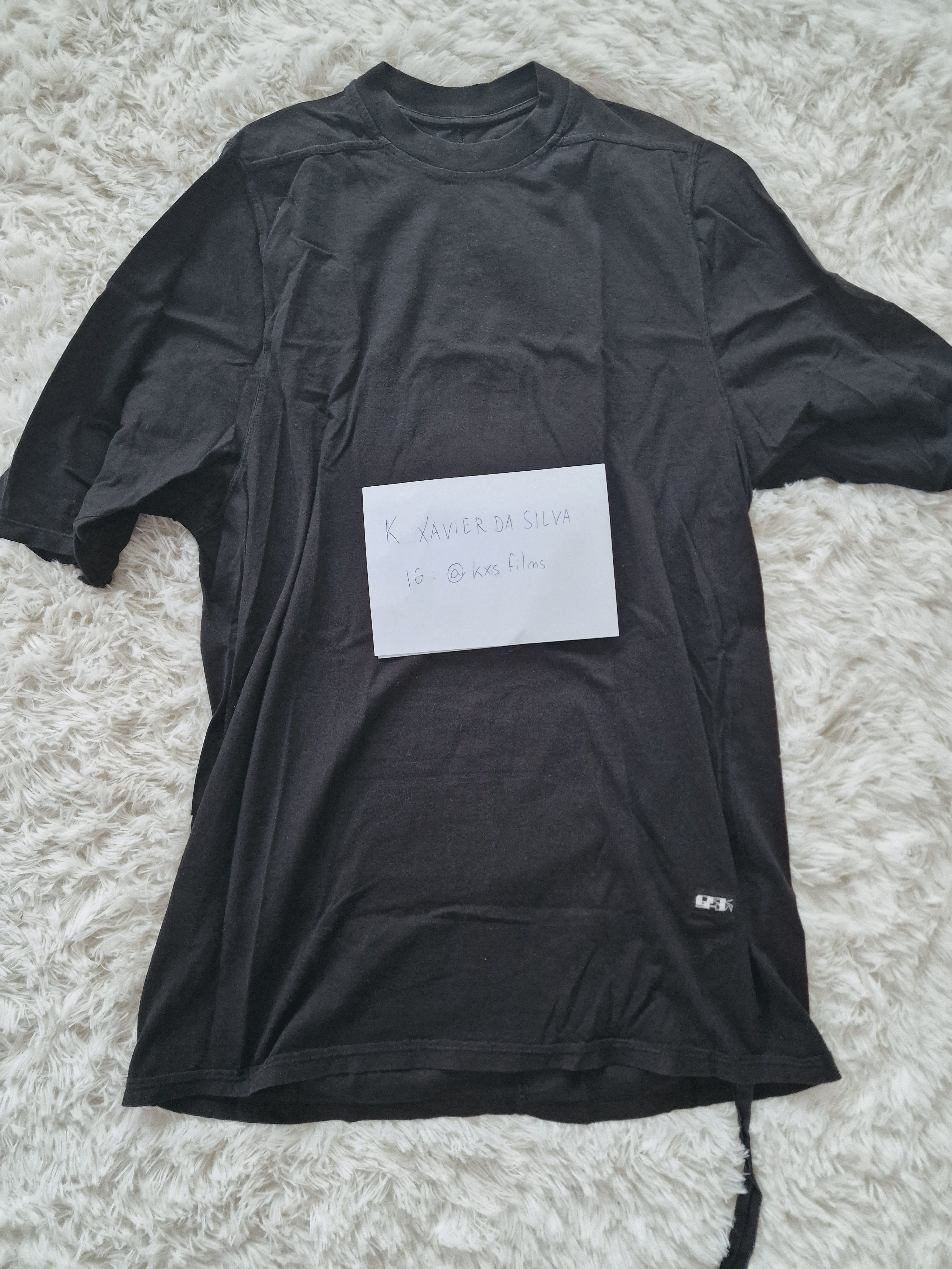 Rick Owens Rick Owens Jumbo Tee Size US S / EU 44-46 / 1 - 1 Thumbnail