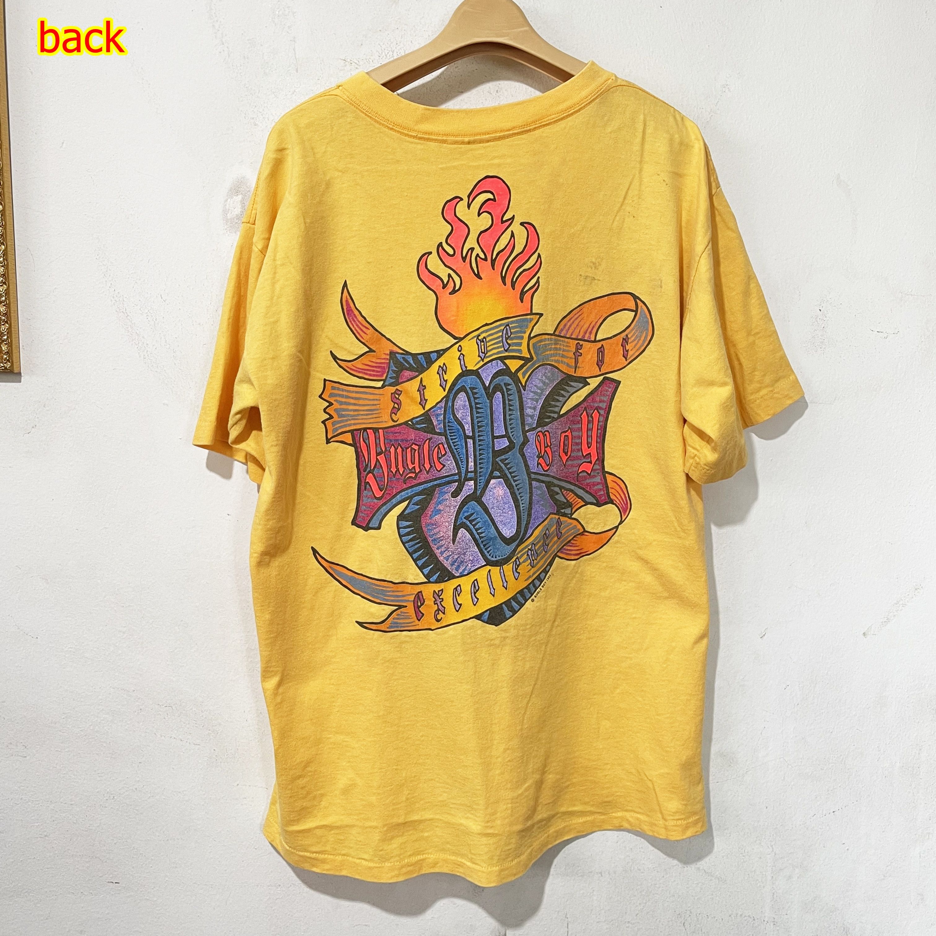 Bugle Boy Vintage 1992 Bugle Boy Surf T-Shirt Size US L / EU 52-54 / 3 - 1 Thumbnail