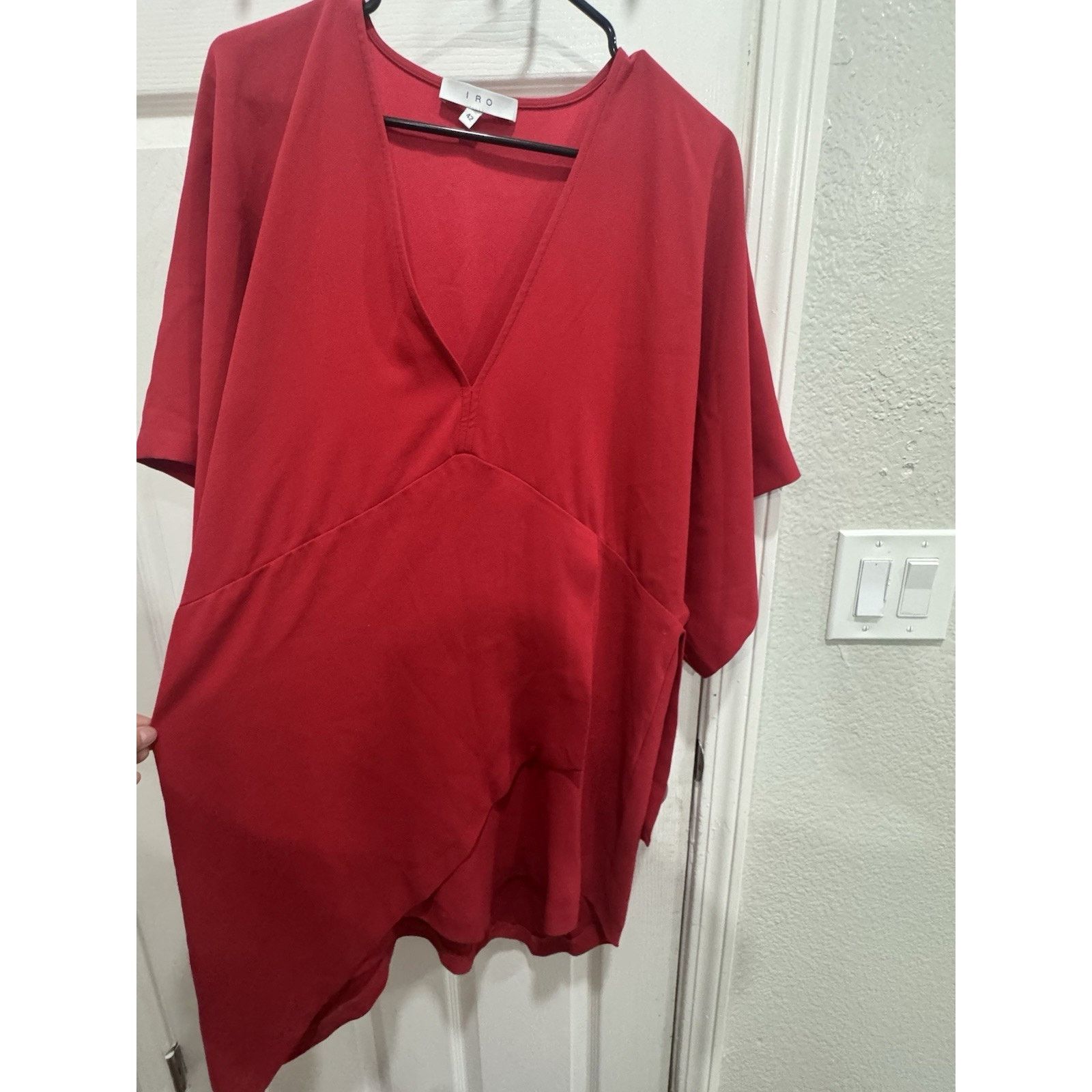 Iro IRO Ekima Red dress Size 42 Size M / US 6-8 / IT 42-44 - 10 Thumbnail