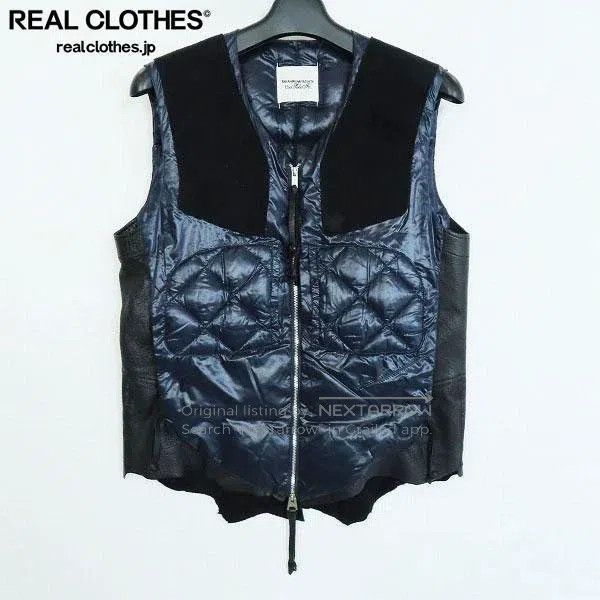 Takahiromiyashita The Soloist. Takahiromiyashita The Soloist. Down vest patchwork Size US S / EU 44-46 / 1 - 1 Thumbnail