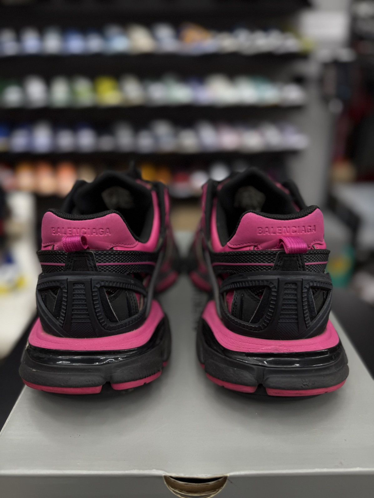Balenciaga Balenciaga Men’s Track 2 Pink 12US/45EU $1000 Retail Size US 12 / EU 45 - 11 Thumbnail