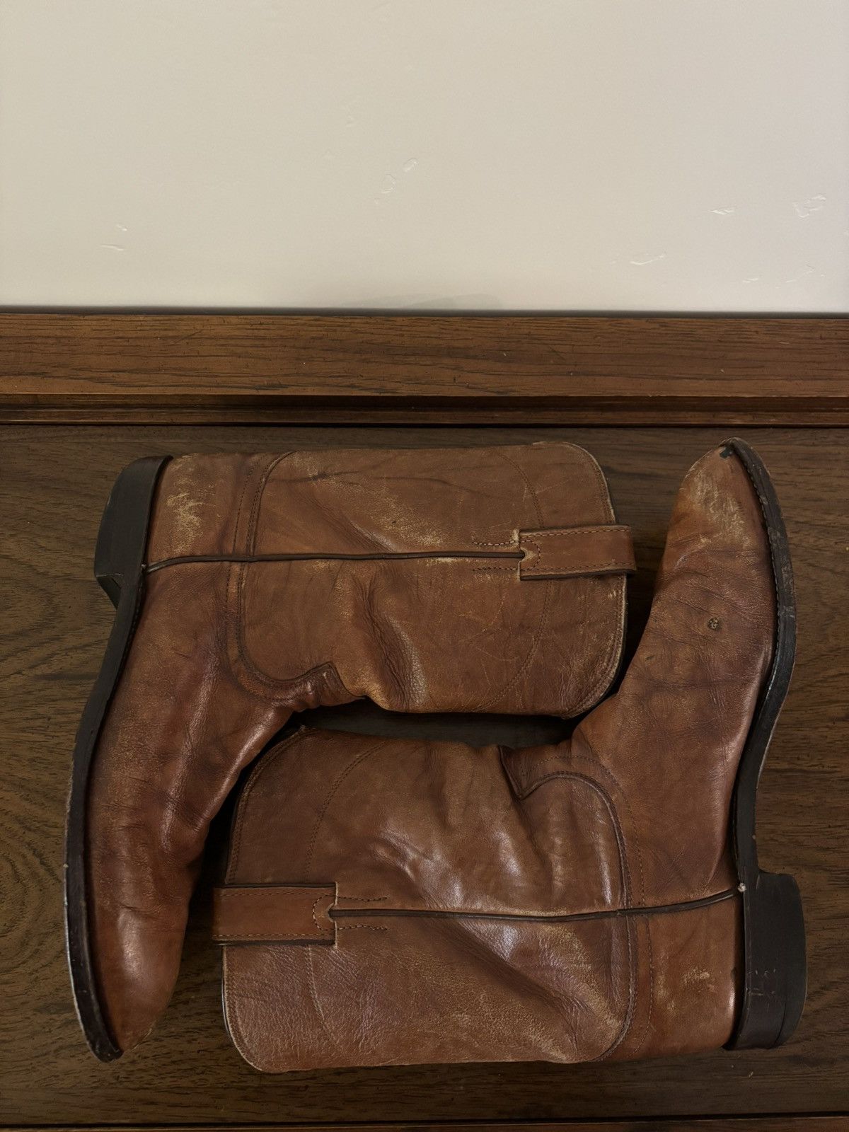 Justin Vintage Justin Roper Boots Size US 9.5 / EU 42-43 - 4 Thumbnail