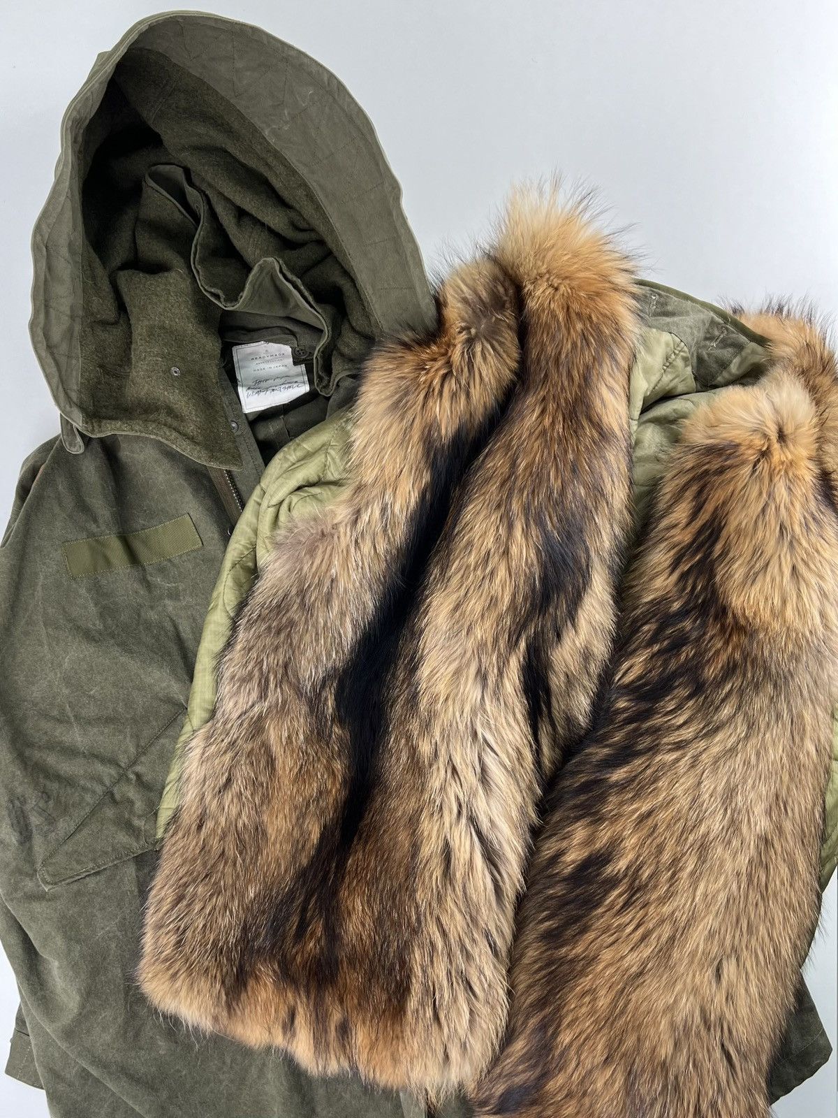 READYMADE Military parka with fur lining Size US L / EU 52-54 / 3 - 17 Thumbnail