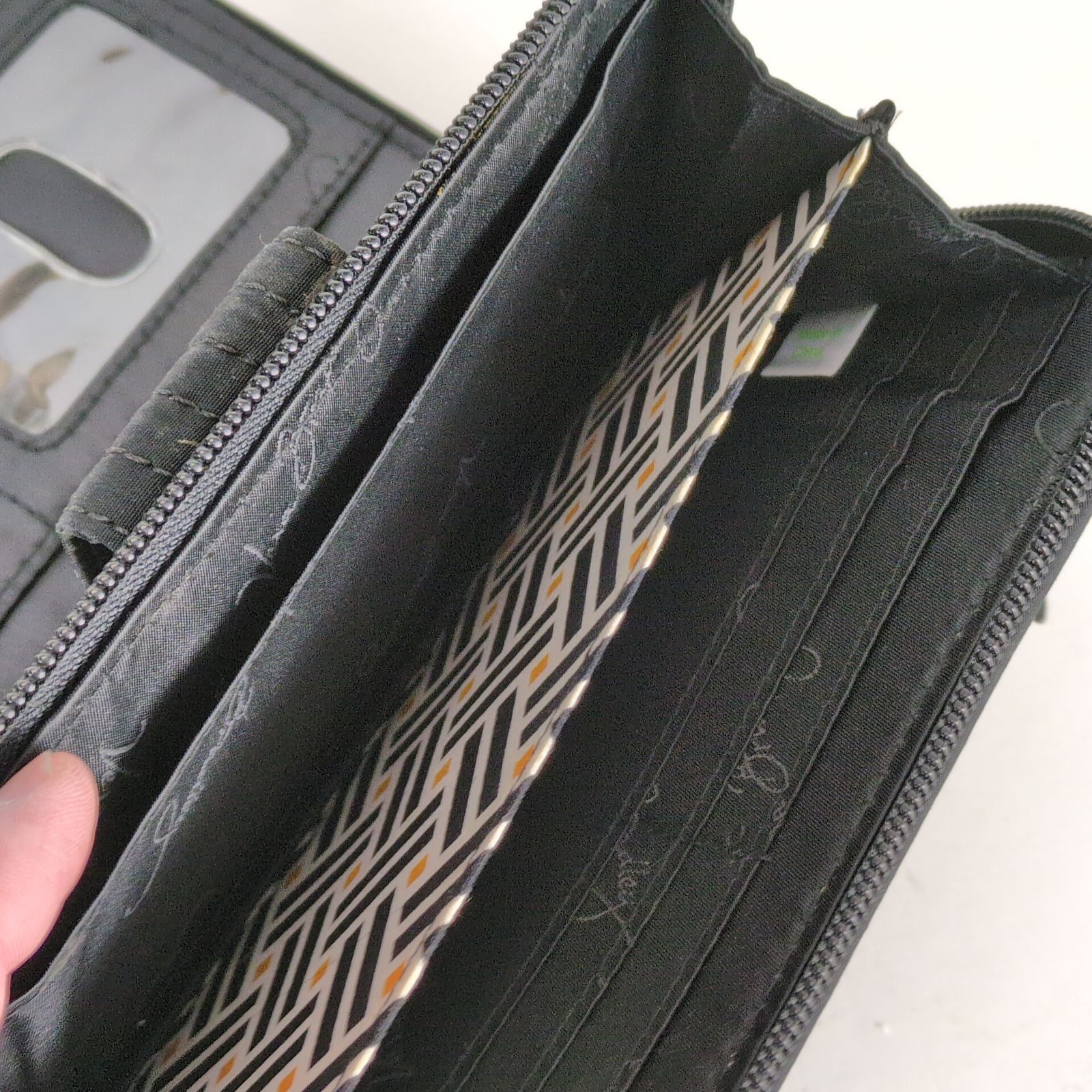 Vera Bradley Vera Bradley Classic Black Quilted Turnlock Clutch Wallet Size ONE SIZE - 5 Thumbnail
