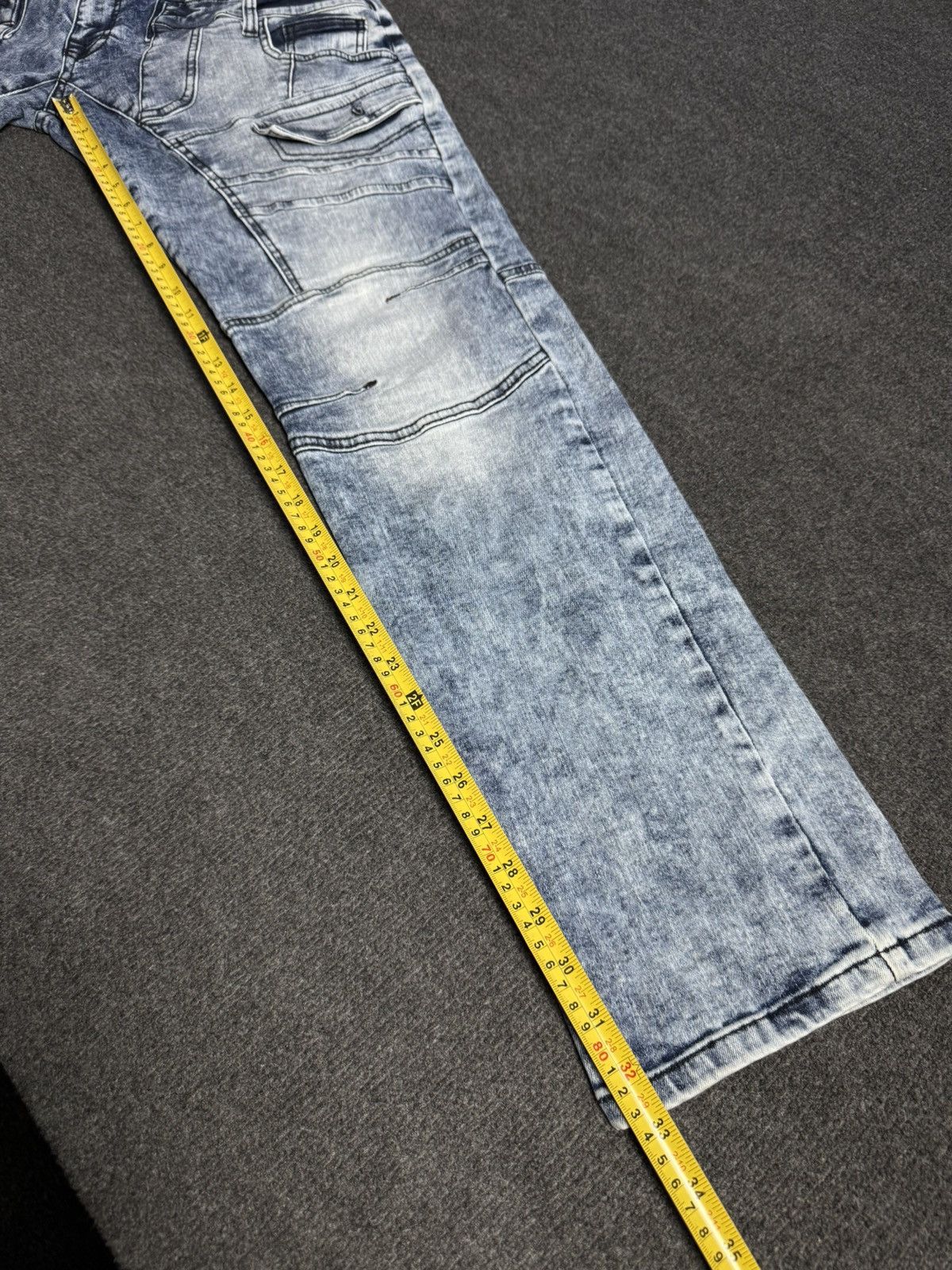 Japanese Brand Y2K 00s Japanese Punk Cipo&Baxx Punk Rock Biker Jeans Denim Size US 32 / EU 48 - 18 Thumbnail