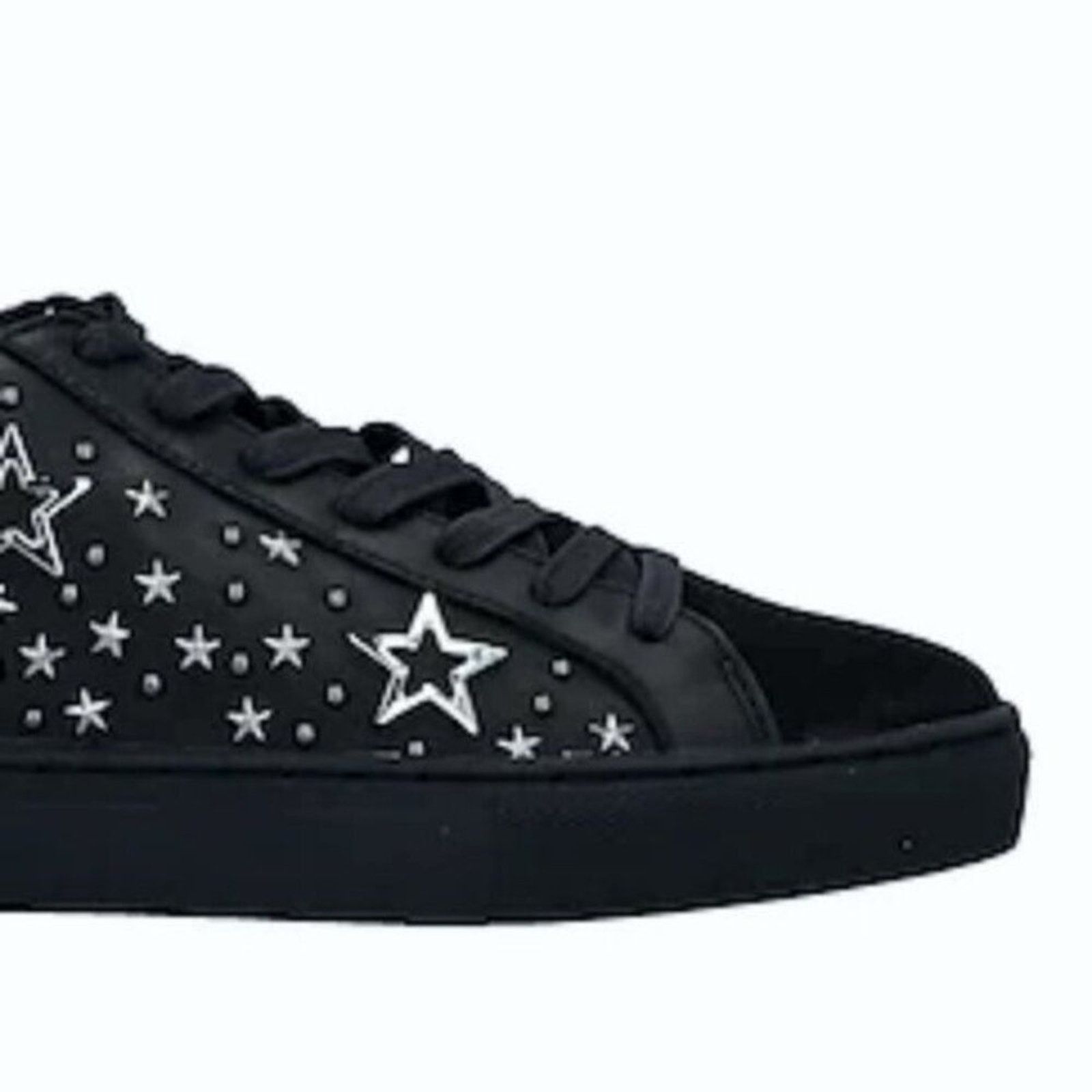Crime London Crime London Sneaker with black with silver stars size 6 Size US 6 / IT 36 - 3 Thumbnail