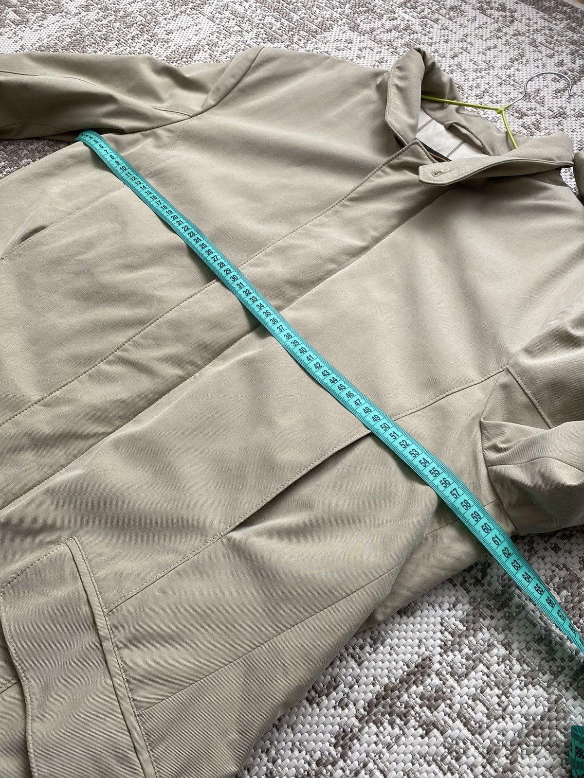 Loro Piana Loro Piana Beige Storm System Car Coat Jacket LuxuryRaincoat Size US XL / EU 56 / 4 - 19 Thumbnail