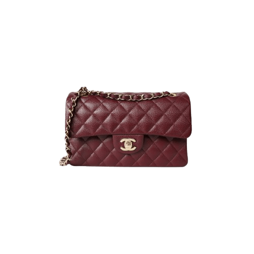 Chanel os11x0126 Size: OS / Classic Double Flap Small Bag Burgundy Size ONE SIZE - 1 Thumbnail