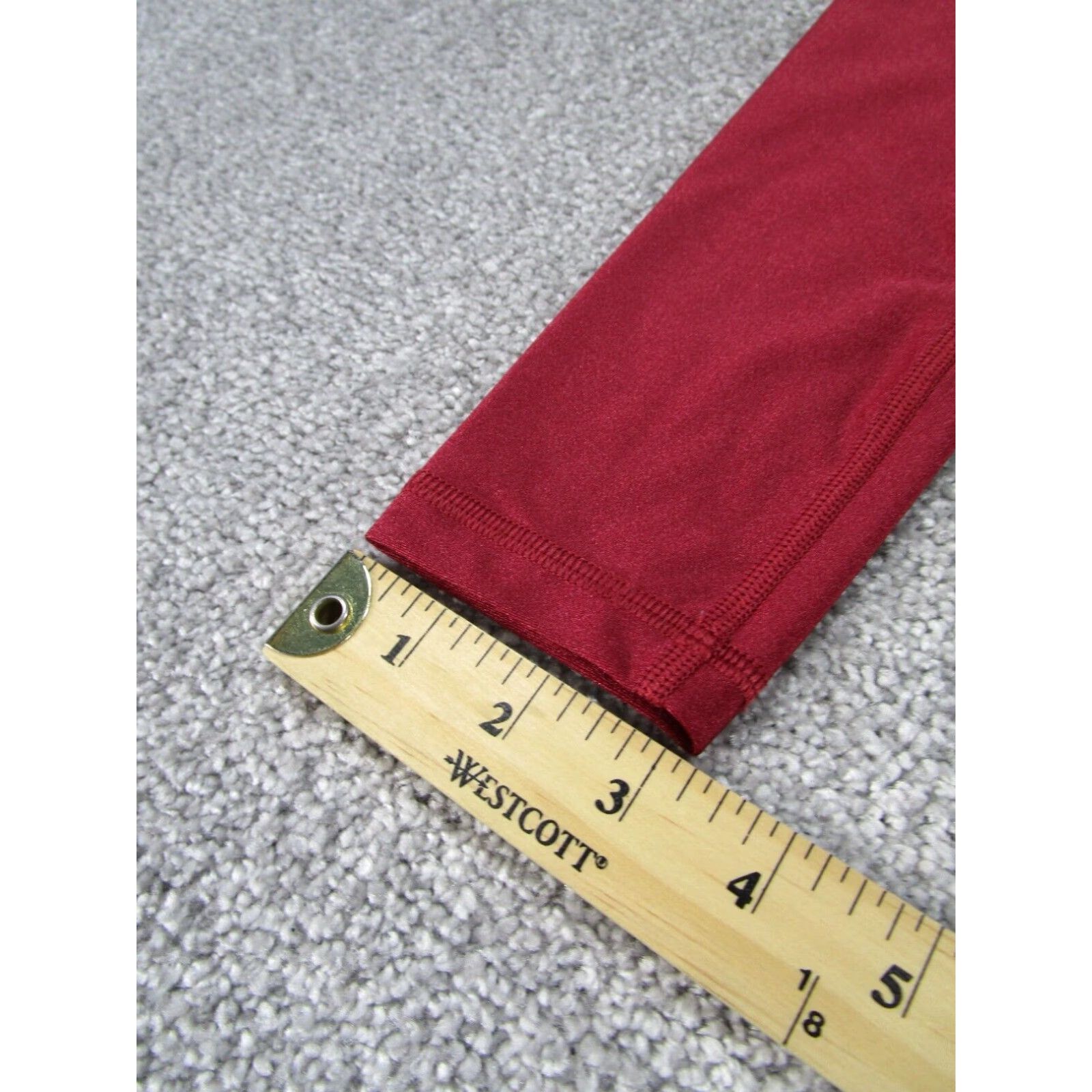 Athleta Athleta Elation Shine Tight Red Extra Large XL Womens Leggings Size 24" / US 00 / IT 34 - 3 Thumbnail