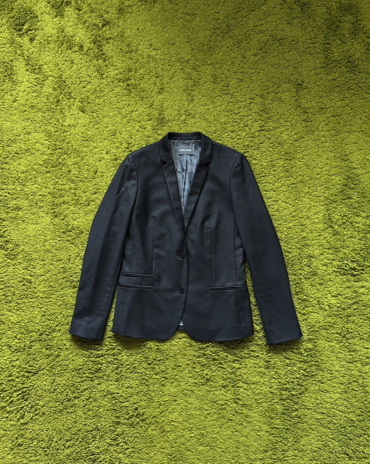 Zadig & Voltaire Zadig & Voltaire iconic ROCK rhinestones logo blazer jacket Size XS / US 0-2 / IT 36-38 - 3 Thumbnail