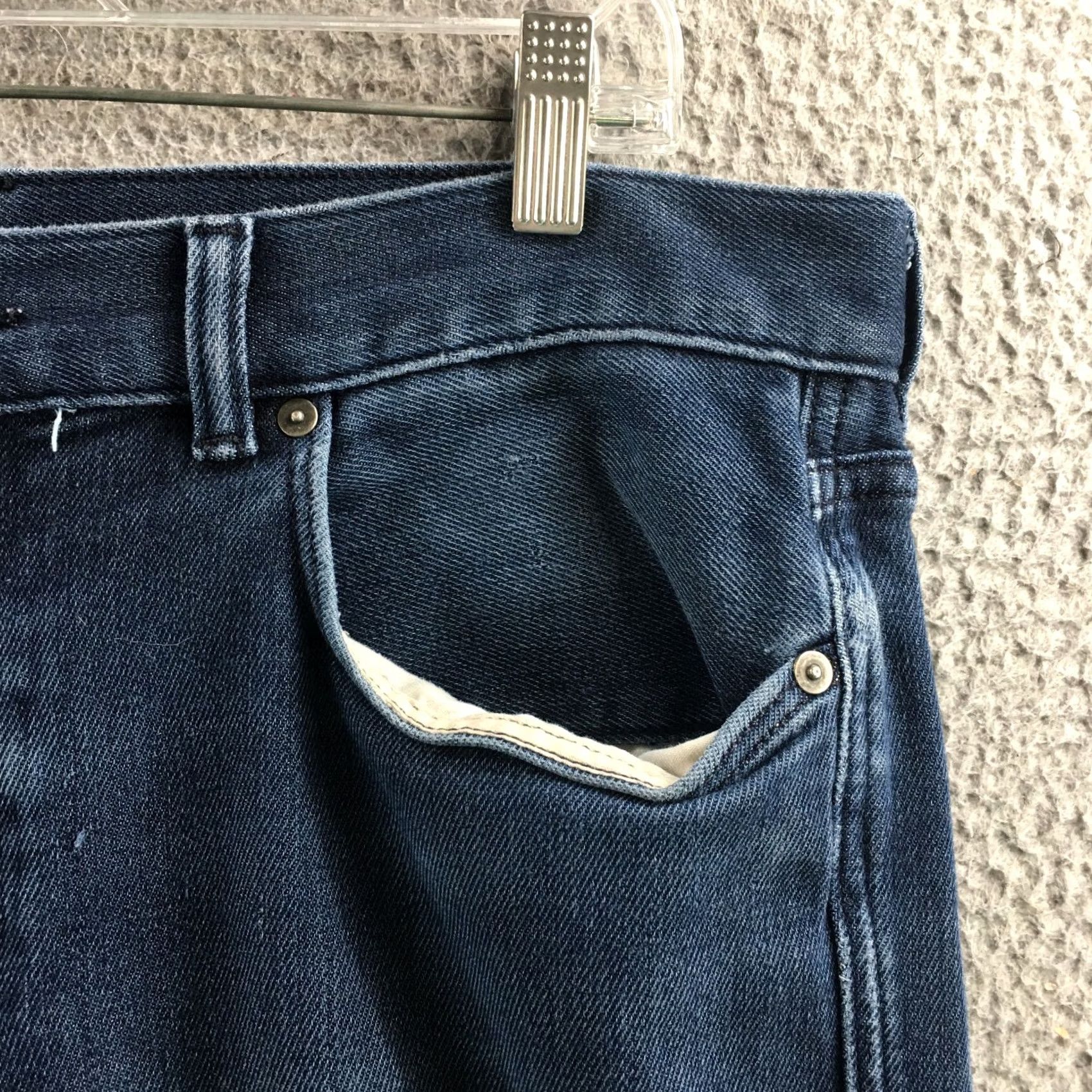 Banana Republic Banana Republic Jeans Mens 36x36 Straight Denim Blue 5-Pocket Regular Slim Jeans, Banana Republic The Traveler, 36x33 Inseam 33 Size US 36 / EU 52 - 4 Thumbnail