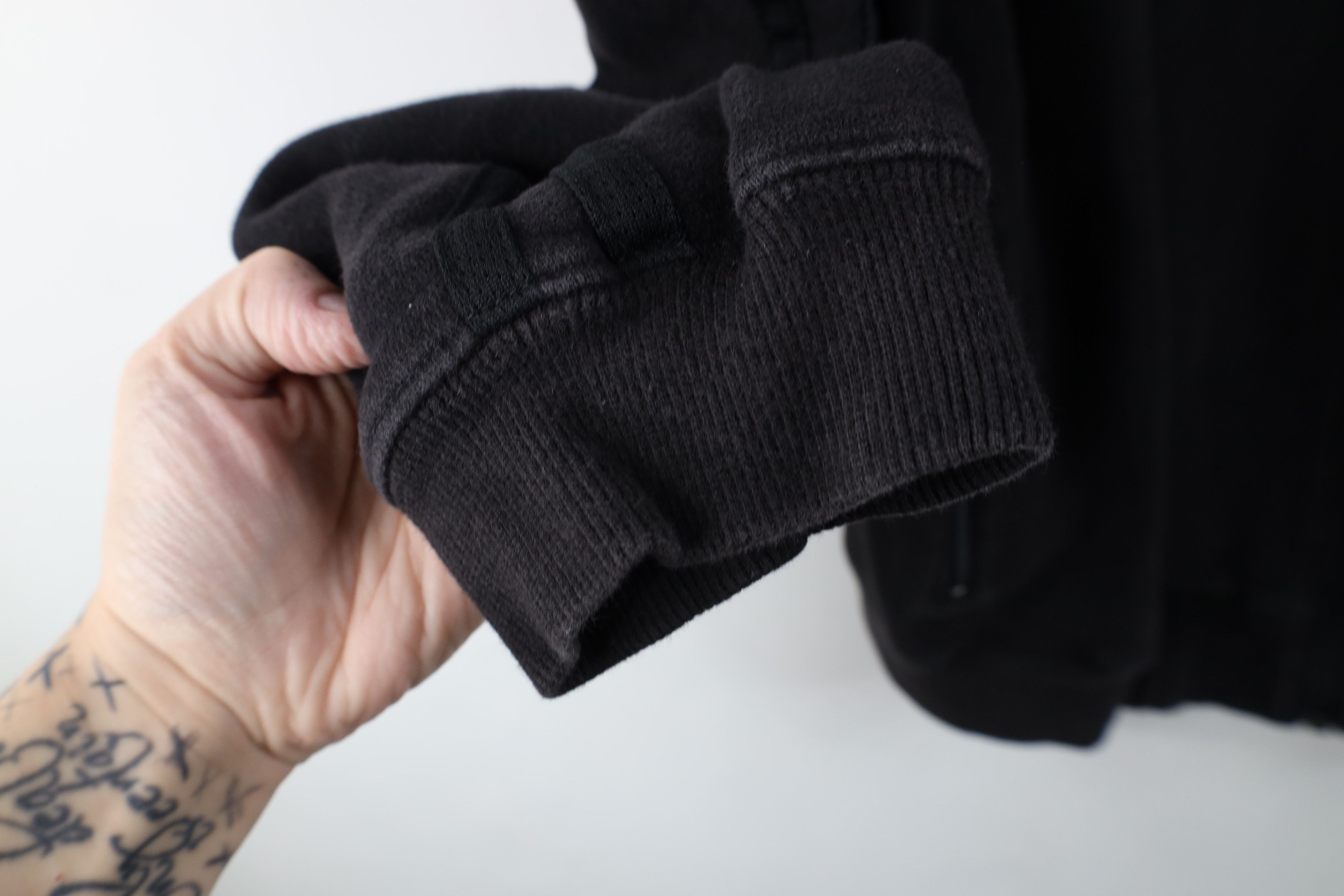Starter Vintage 90s Starter Full Zip Sweatshirt Jacket Black Size US M / EU 48-50 / 2 - 7 Thumbnail