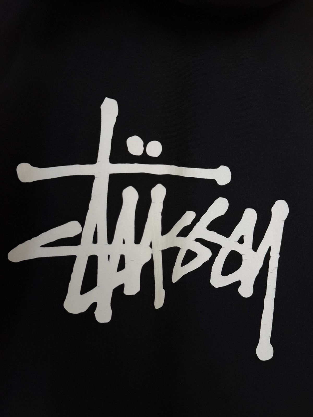 Stussy Stussy Hoodie Black Fleece Pullover Hoodie Vintage size L Size US L / EU 52-54 / 3 - 10 Thumbnail