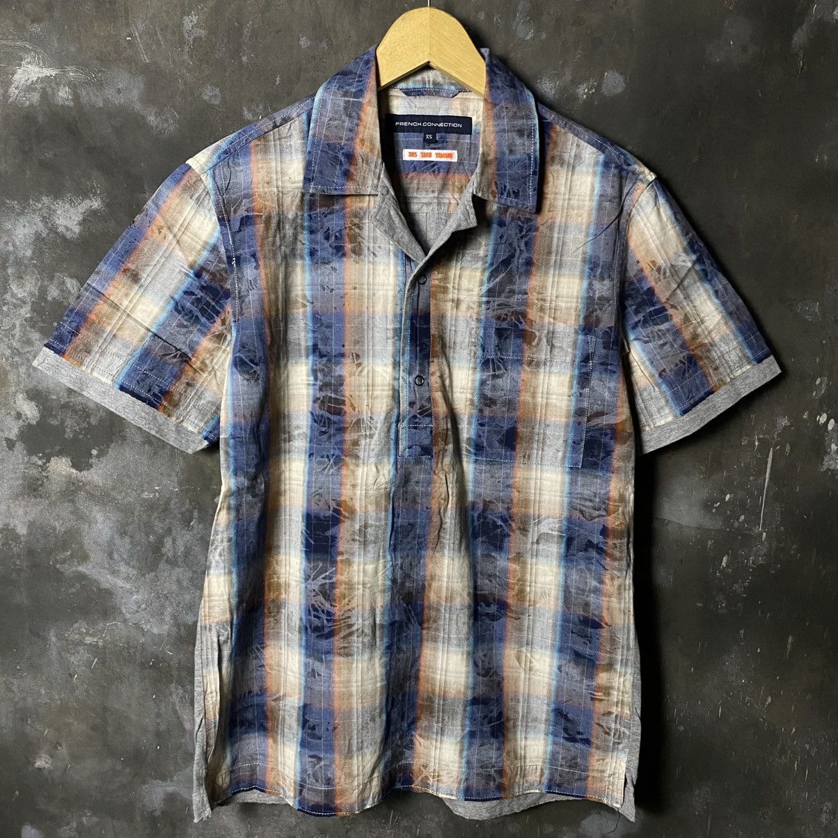 French Connection french connextion x 365 taku yamane hybird acid plaid shirt Size US M / EU 48-50 / 2 - 1 Thumbnail