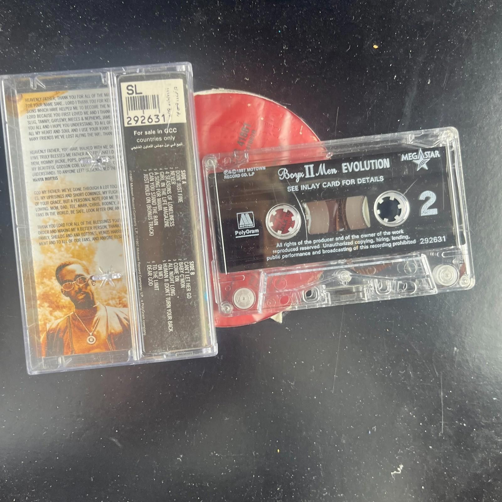 Other Boyz II Men Evolution Cassette Tape Motown 1997 Size ONE SIZE - 2 Thumbnail