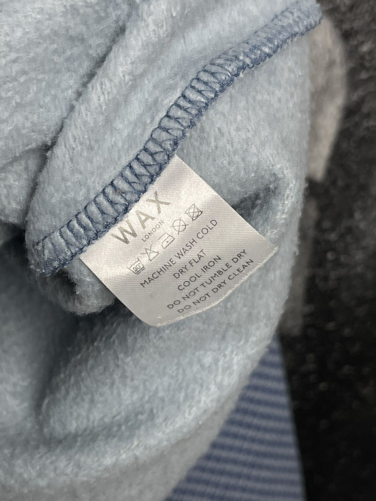 Wax London Wax London Cotton Crew Neck Blue Swetashirt Men’s Size S Size US S / EU 44-46 / 1 - 10 Thumbnail