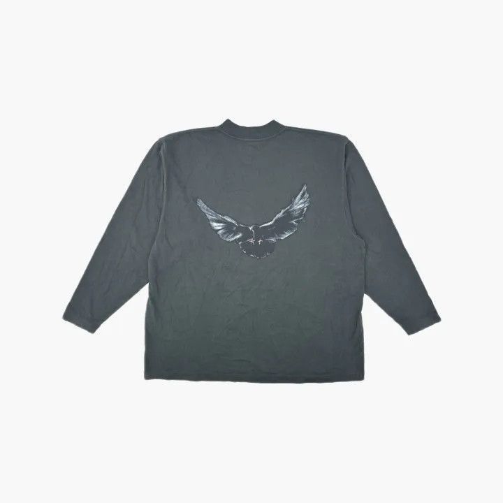 Balenciaga Balenciaga YEEZY X Gap X Balenciaga Dove Longsleeve Tee -2 Size US L / EU 52-54 / 3 - 3 Thumbnail