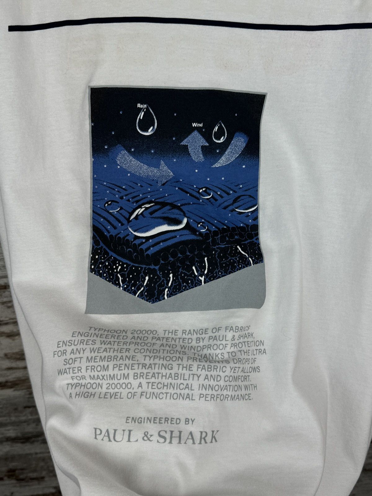 Other Mens Paul & Shark T-shirt typhoon 20000 label tee luxury Size US XL / EU 56 / 4 - 6 Thumbnail