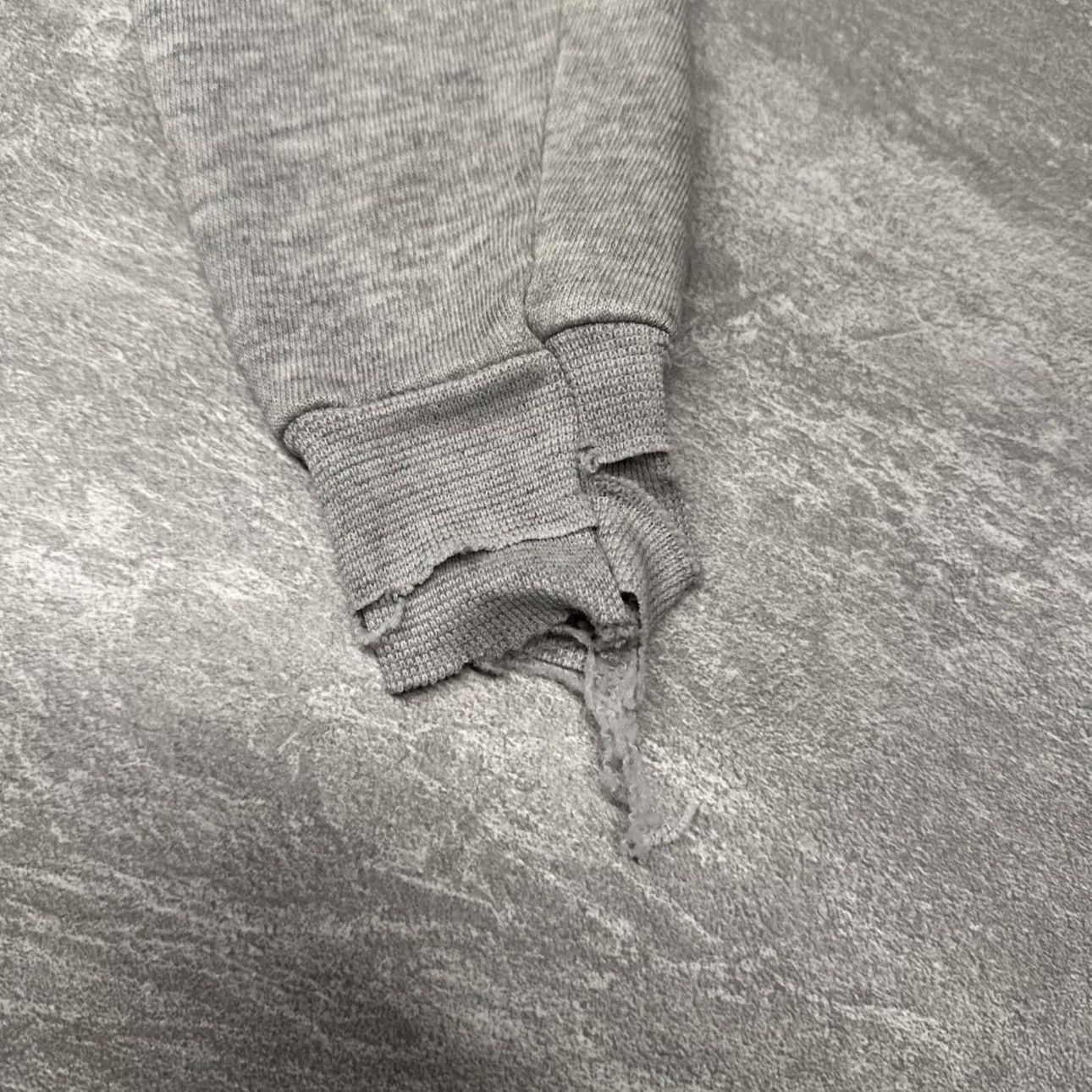 Vintage Vintage 50s 60s Blank Gray Sweatshirt Distressed Thrashed Size US M / EU 48-50 / 2 - 3 Thumbnail