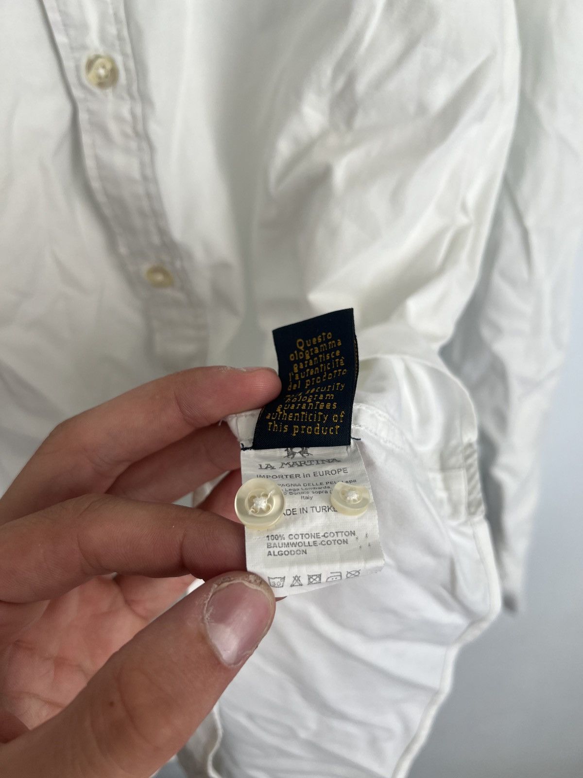 La Martina La Martina Shirt Long Sleeve Polo Cup Y2K Size M Size US L / EU 52-54 / 3 - 6 Thumbnail