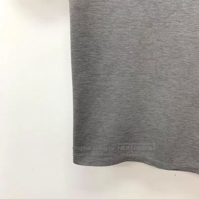 Louis Vuitton Louis Vuitton Grey logo embroidered cotton polo neck short Size US M / EU 48-50 / 2 - 4 Thumbnail