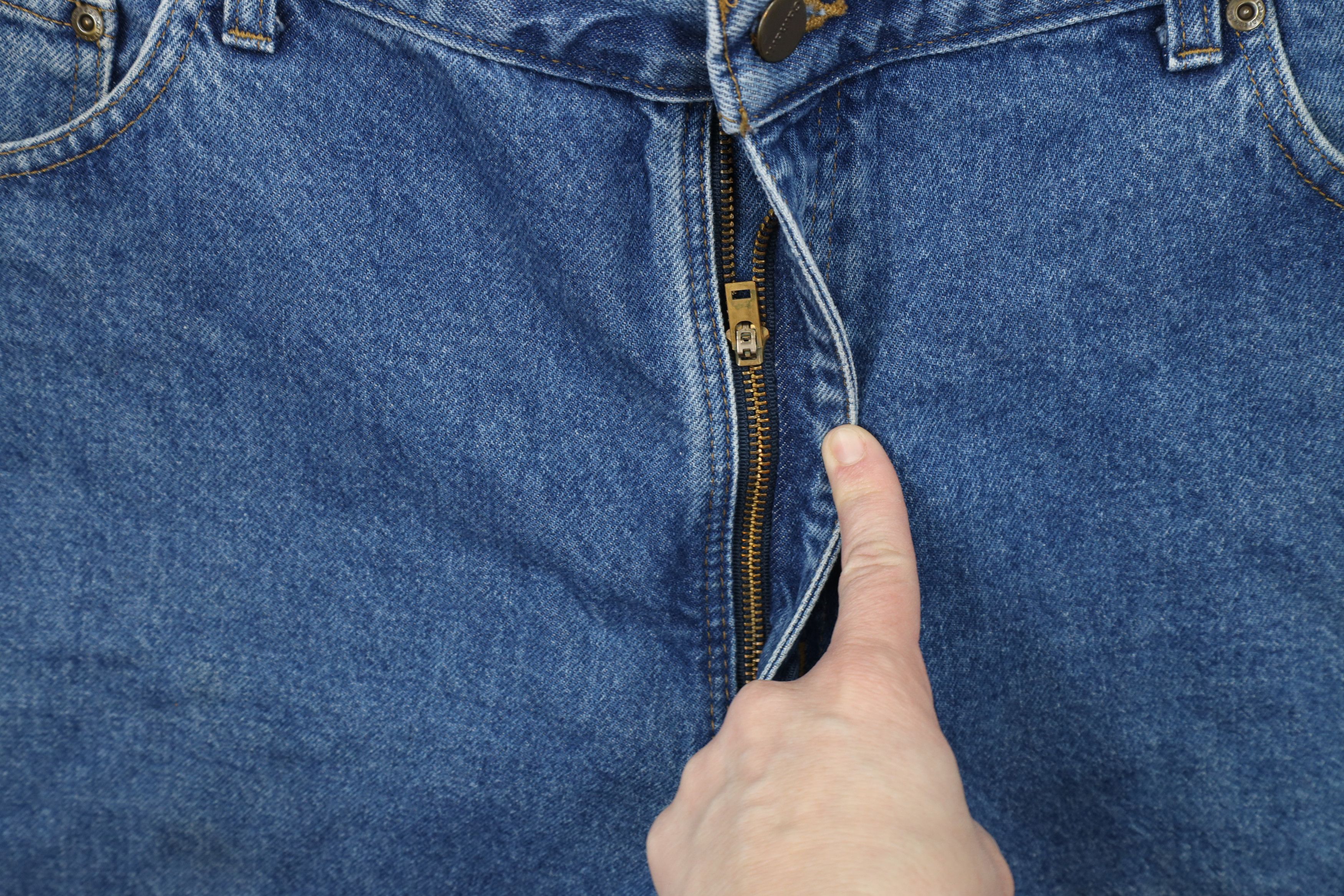 Carhartt × Vintage Vintage Carhartt Loose Fit Wide Leg Denim Jeans Blue Cotton Size US 42 / EU 58 - 9 Thumbnail