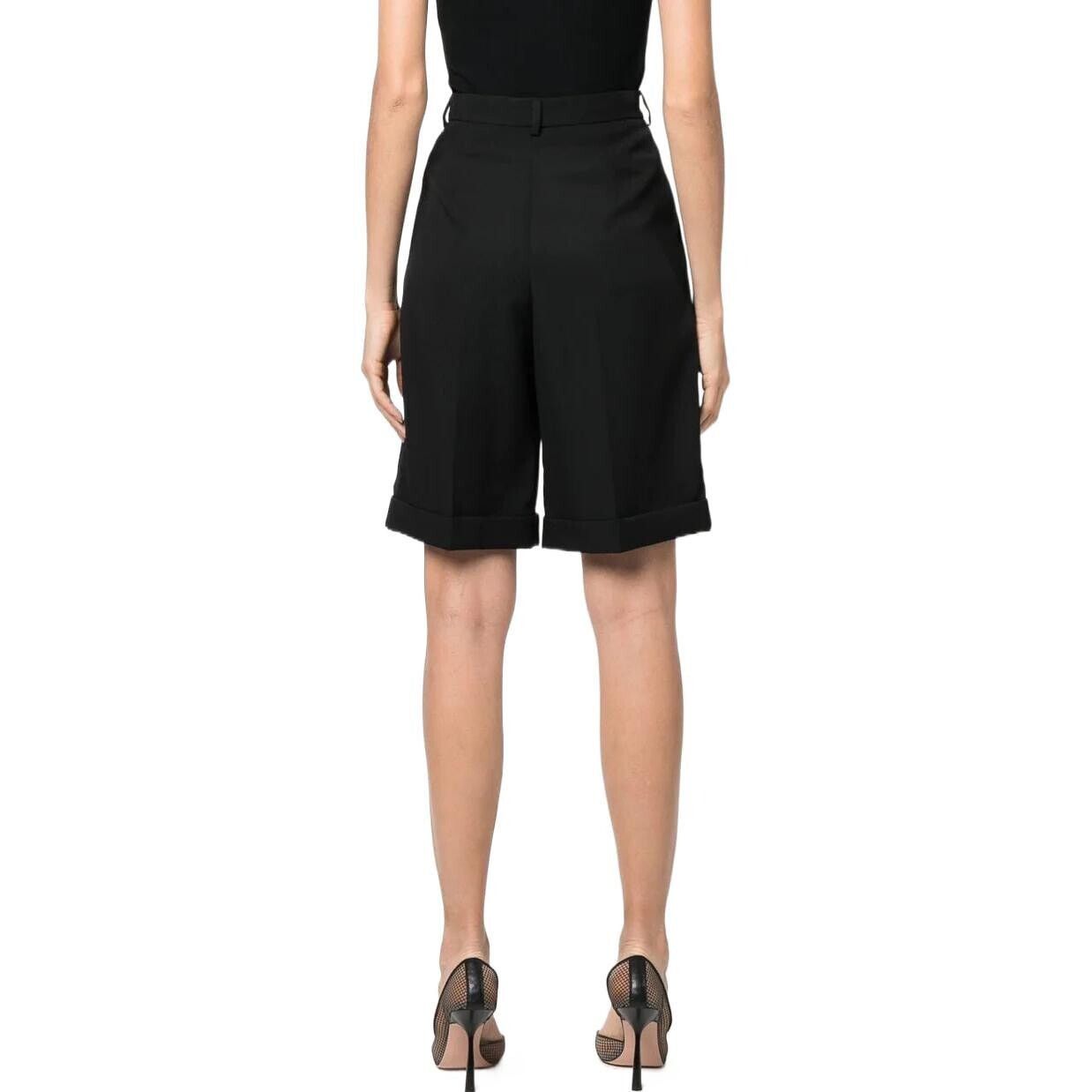 Saint Laurent Paris o1s1wg110225 702172 Short Grain De Poudre Organique in Black Size 28" / US 6 / IT 42 - 3 Thumbnail