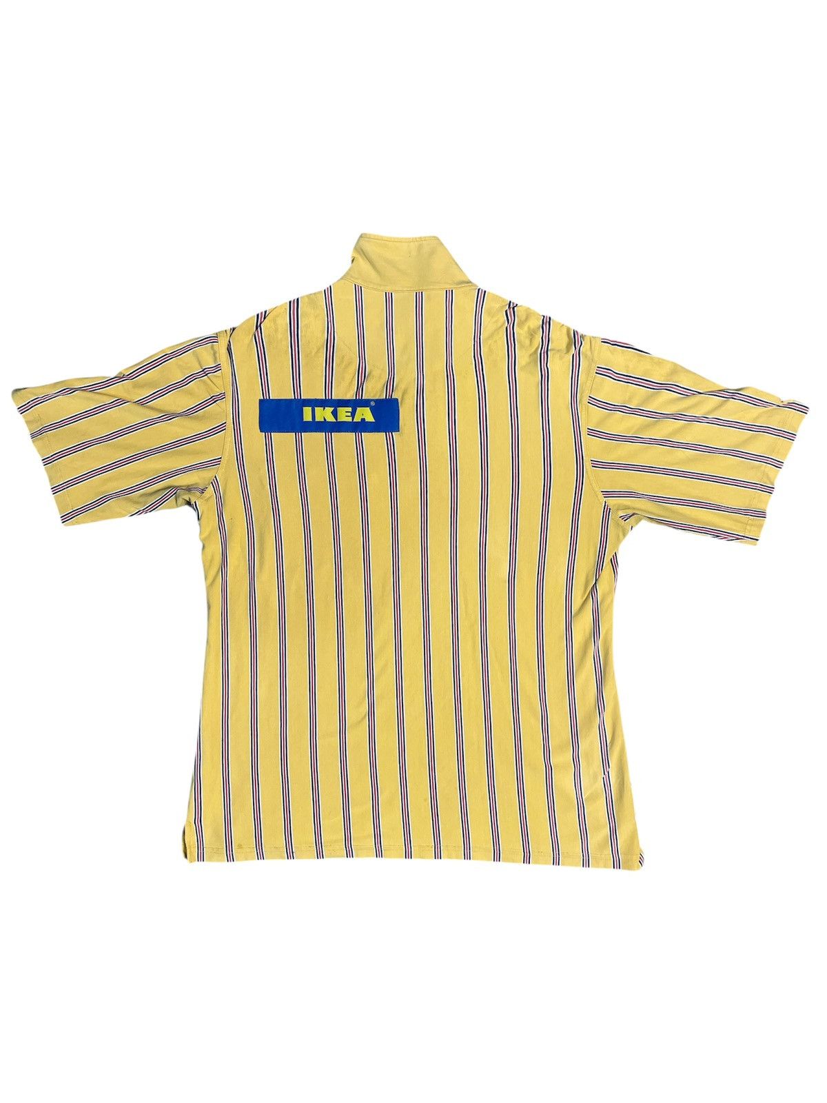 Ikea RARE 🔥 Ikea Vertical Striped Zipper Polo Tee Size US M / EU 48-50 / 2 - 2 Thumbnail