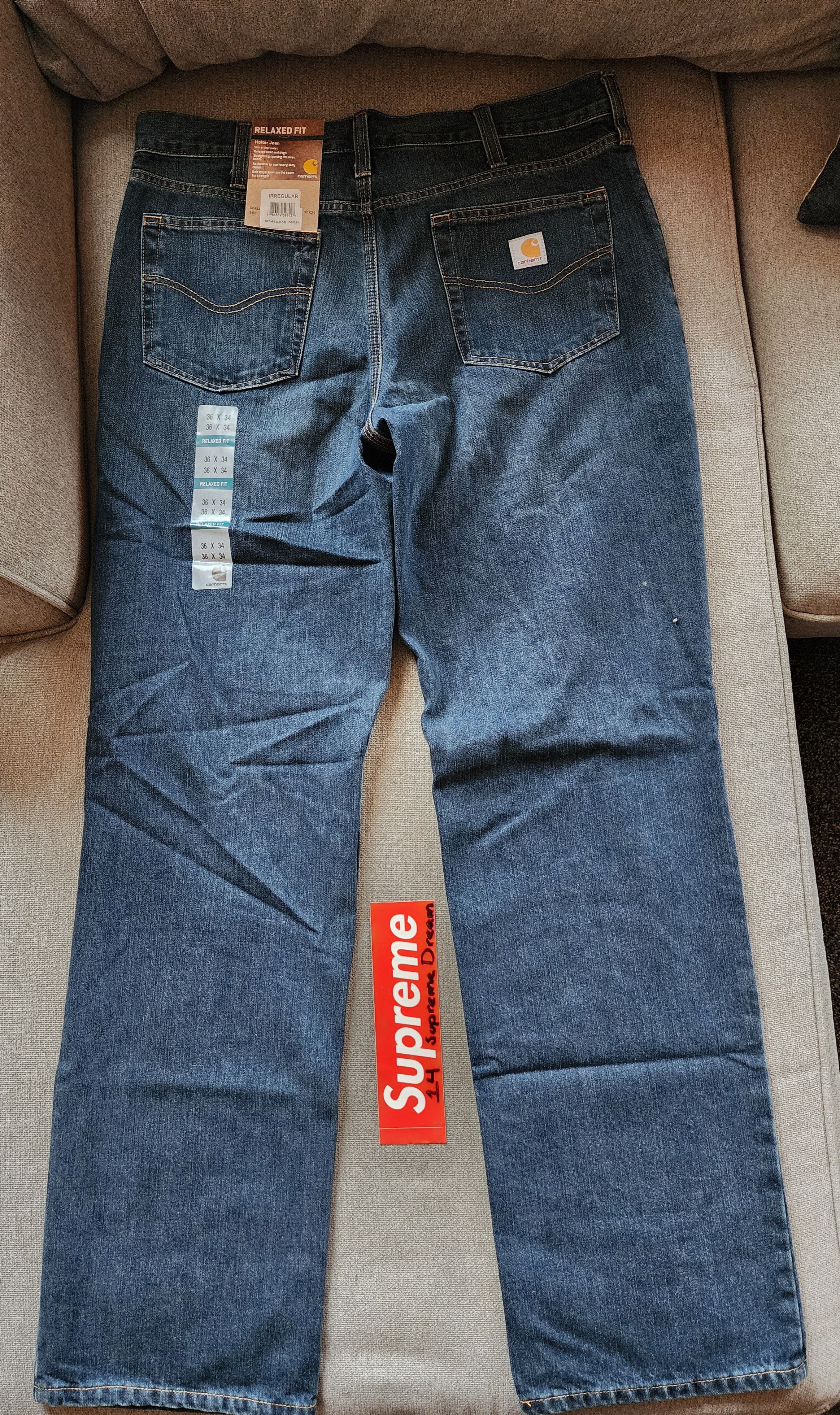 Carhartt Carhartt Denim Work Pants Size US 36 / EU 52 - 3 Thumbnail