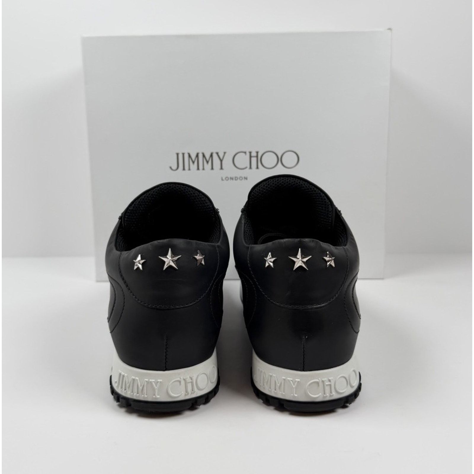 Givenchy Size 11.5 - Givenchy Leather Star Studded Sneakers Size US 11.5 / EU 44-45 - 5 Thumbnail