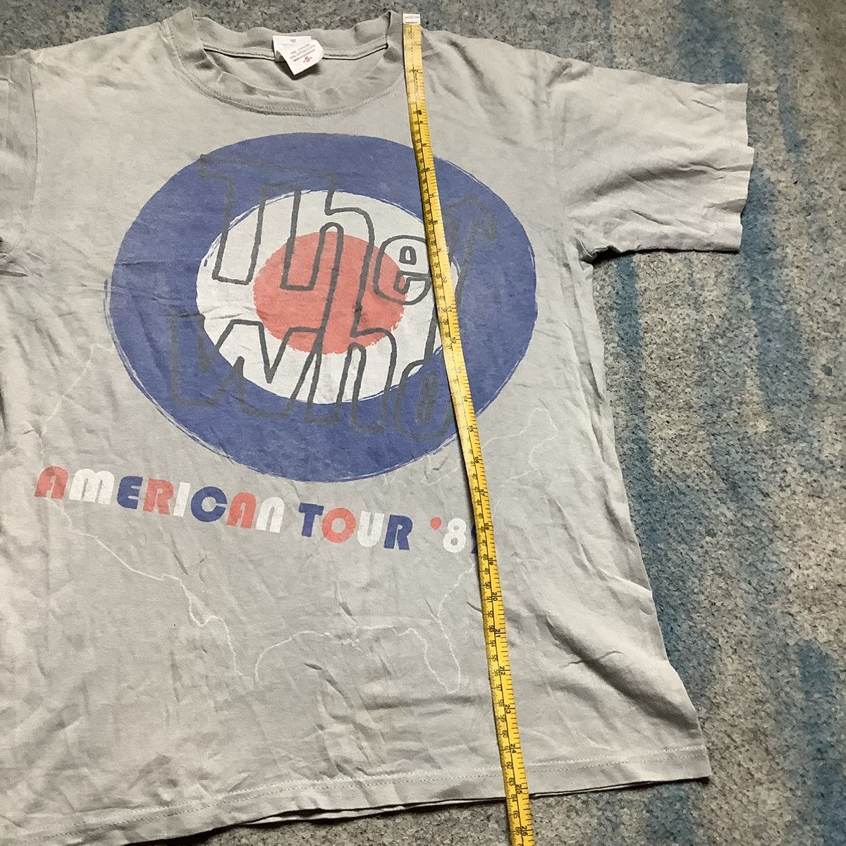 Band Tees The Who American Tour 1982 Size US S / EU 44-46 / 1 - 8 Thumbnail
