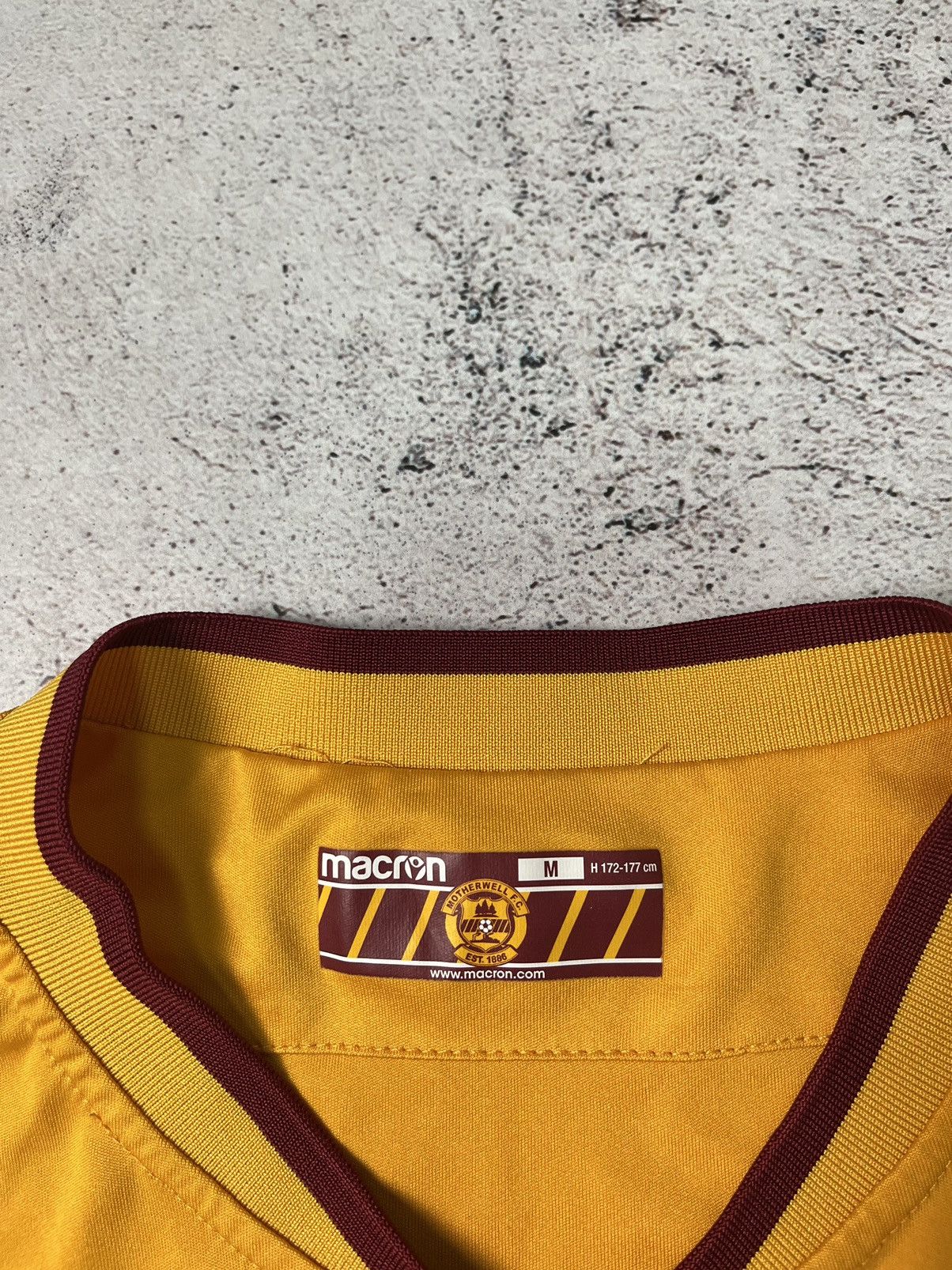 Macron MOTHERWELL 2017/18 HOME FOOTBALL SHIRT SOCCER JERSEY MACRON Size US M / EU 48-50 / 2 - 9 Thumbnail