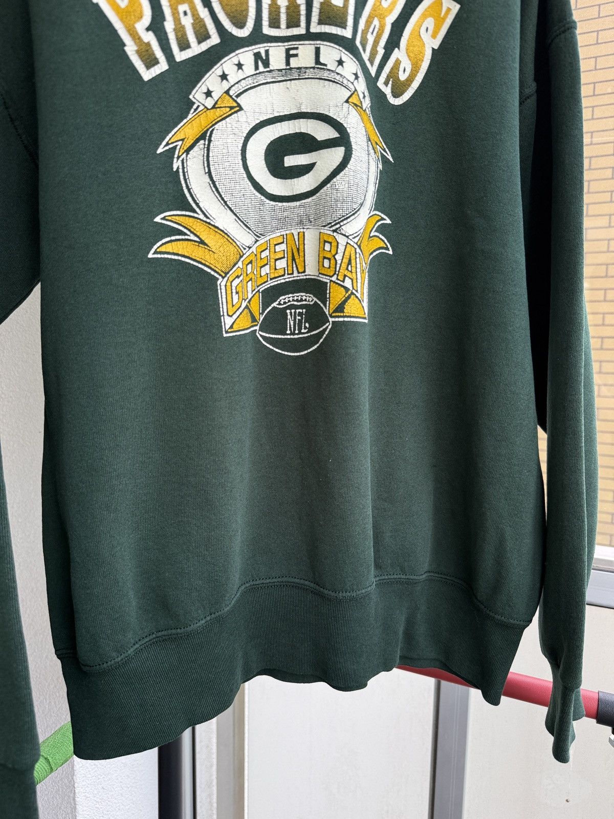 NFL Men's Vintage NFL Green Bay Packers Crewneck Football Size US XL / EU 56 / 4 - 3 Thumbnail