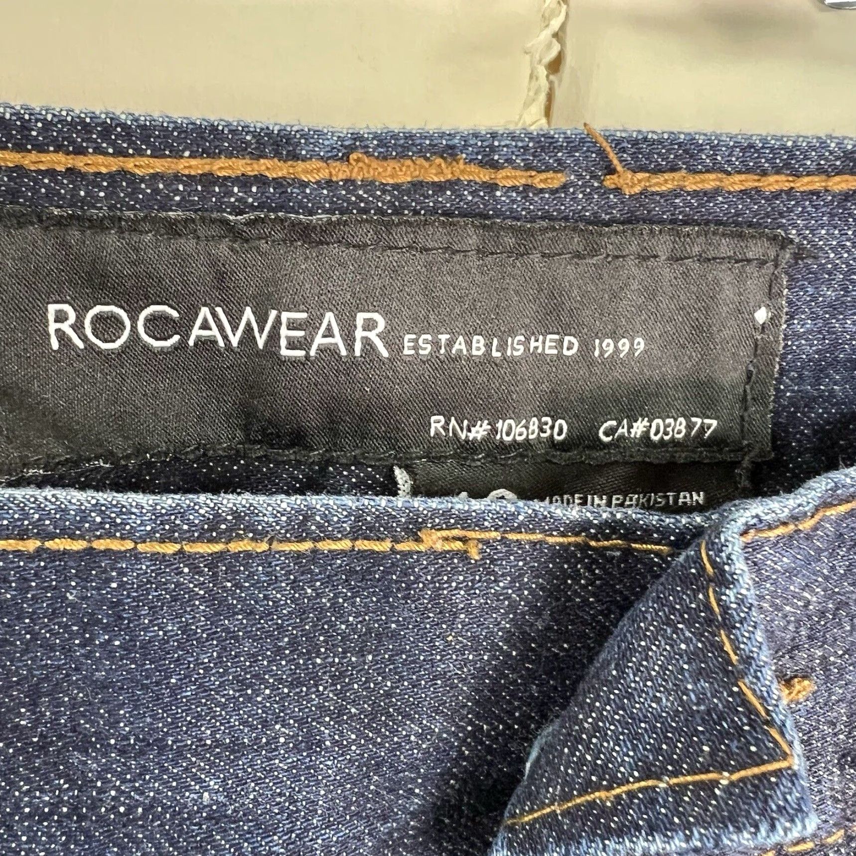Rocawear VINTAGE Rocawear Jeans Mens Size 46 Straight Leg Denim 34 in Inseam Blue 90s Hip Hop Size US 30 / EU 46 - 7 Thumbnail