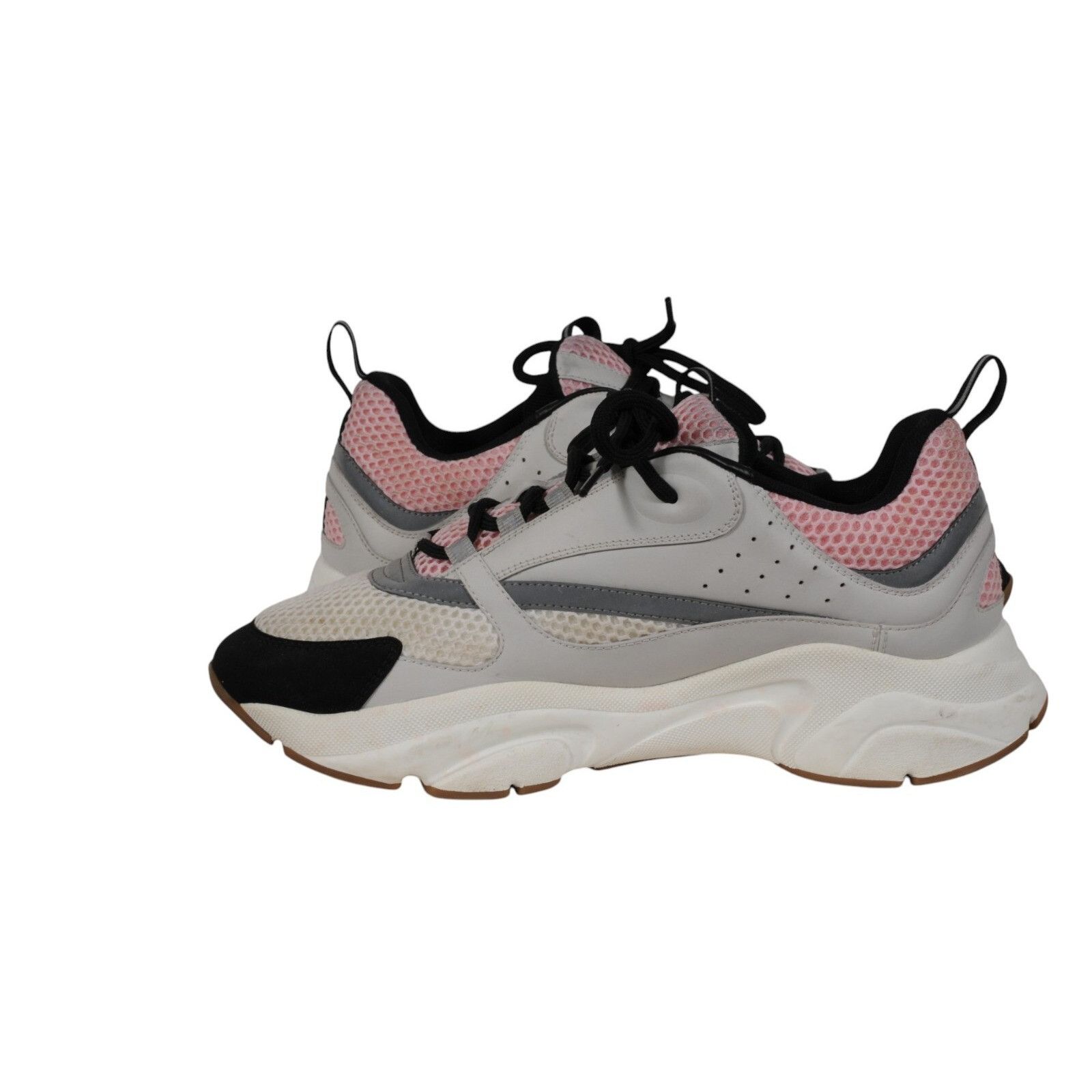 Dior Dior Men B22 Sneakers White Pink Silver Chunky Size US 10 / EU 43 - 10 Thumbnail