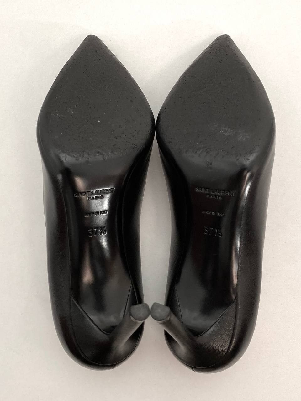 Saint Laurent Paris Saint Laurent Paris Anja Opium Leather Pointed Pumps Heels Size US 6.5 / IT 36.5 - 10 Thumbnail
