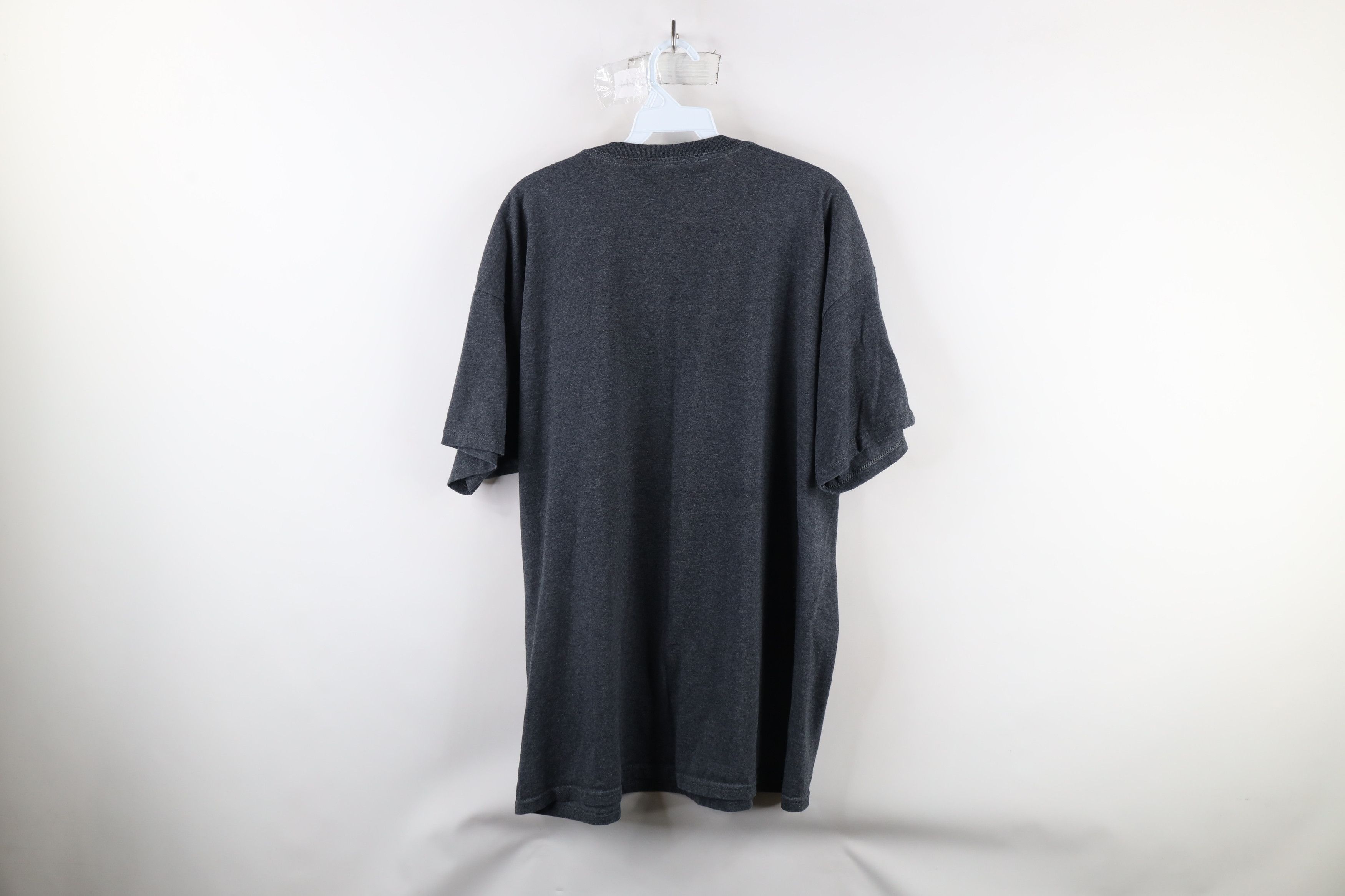 Vintage Vintage 90s Out University of Michigan Tribal T-Shirt Gray Size US XXL / EU 58 / 5 - 6 Thumbnail