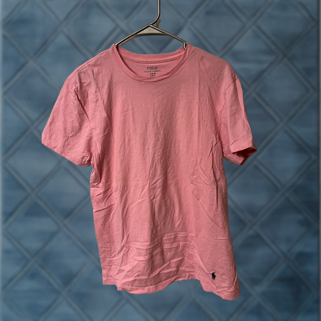 Polo Ralph Lauren Polo Ralph Lauren Sleepwear Shirt Men M Pink Crew Neck Cotton Sleep Shirt Nightwear EUC Size US M / EU 48-50 / 2 - 1 Thumbnail