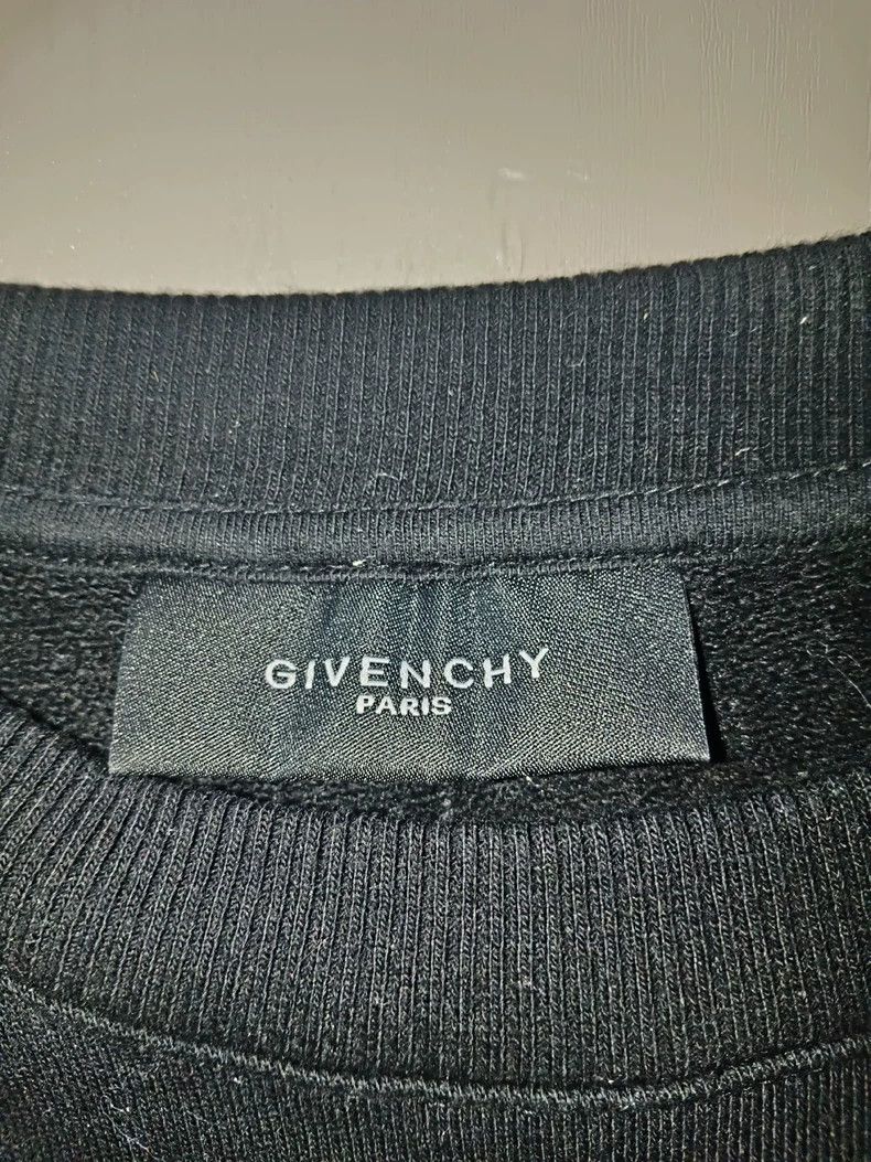 Givenchy Givenchy Cotton crewneck pullover hoodie Size US XS / EU 42 / 0 - 2 Thumbnail