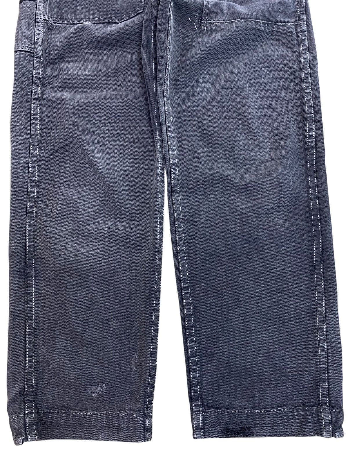 Japanese Brand Japanese Brand Faded Black Double Knee Style Jeans Size US 28 / EU 44 - 5 Thumbnail