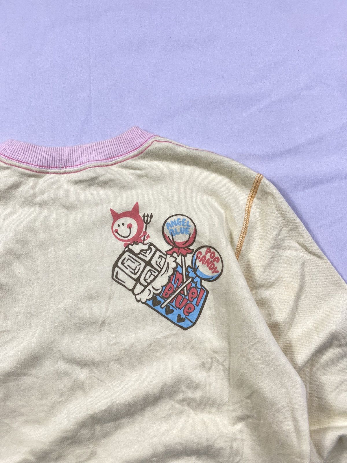 Angel Blue × Hysteric Glamour × Japanese Brand Japanese 90’s Angel Blue Sweatshirts Y2K Style Size US M / EU 48-50 / 2 - 7 Thumbnail