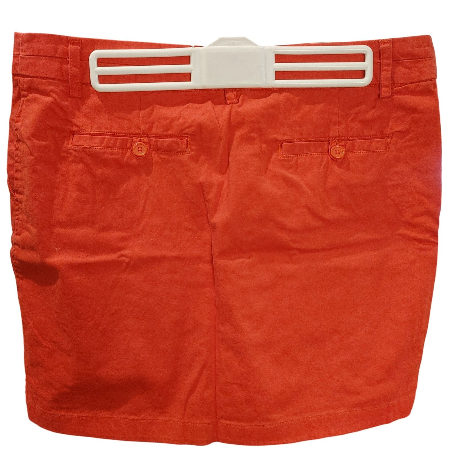 Other Cambridge Dry Goods Women's 10 Red Denim Jean Mini Skirt Size 32" / US 10 / IT 46 - 2 Thumbnail