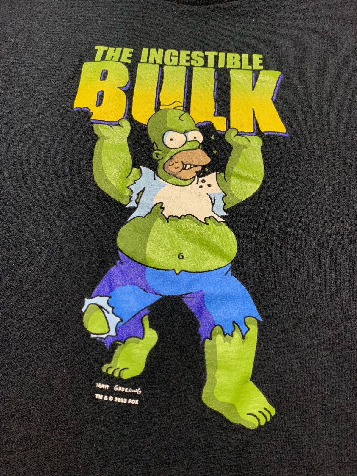 The Simpsons × Vintage The Simpson vintage hulk tee 2003 Size xl Size US XL / EU 56 / 4 - 3 Thumbnail