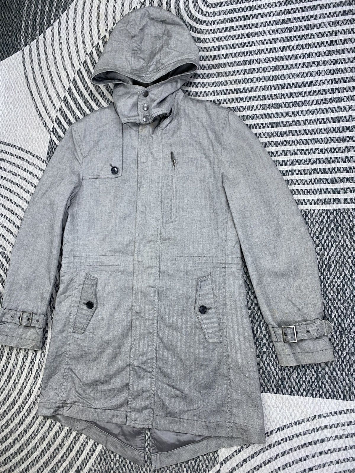 Michel Klein Vintage Michel Klein Fishtail Style Parka Jacket Size US M / EU 48-50 / 2 - 4 Thumbnail