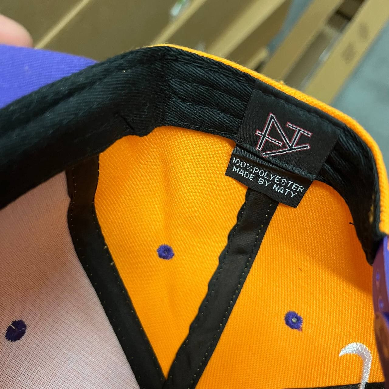 Other Kobe Bryant Logo Hat Men Yellow Purple Mamba Snap Back Cap Size ONE SIZE - 5 Thumbnail