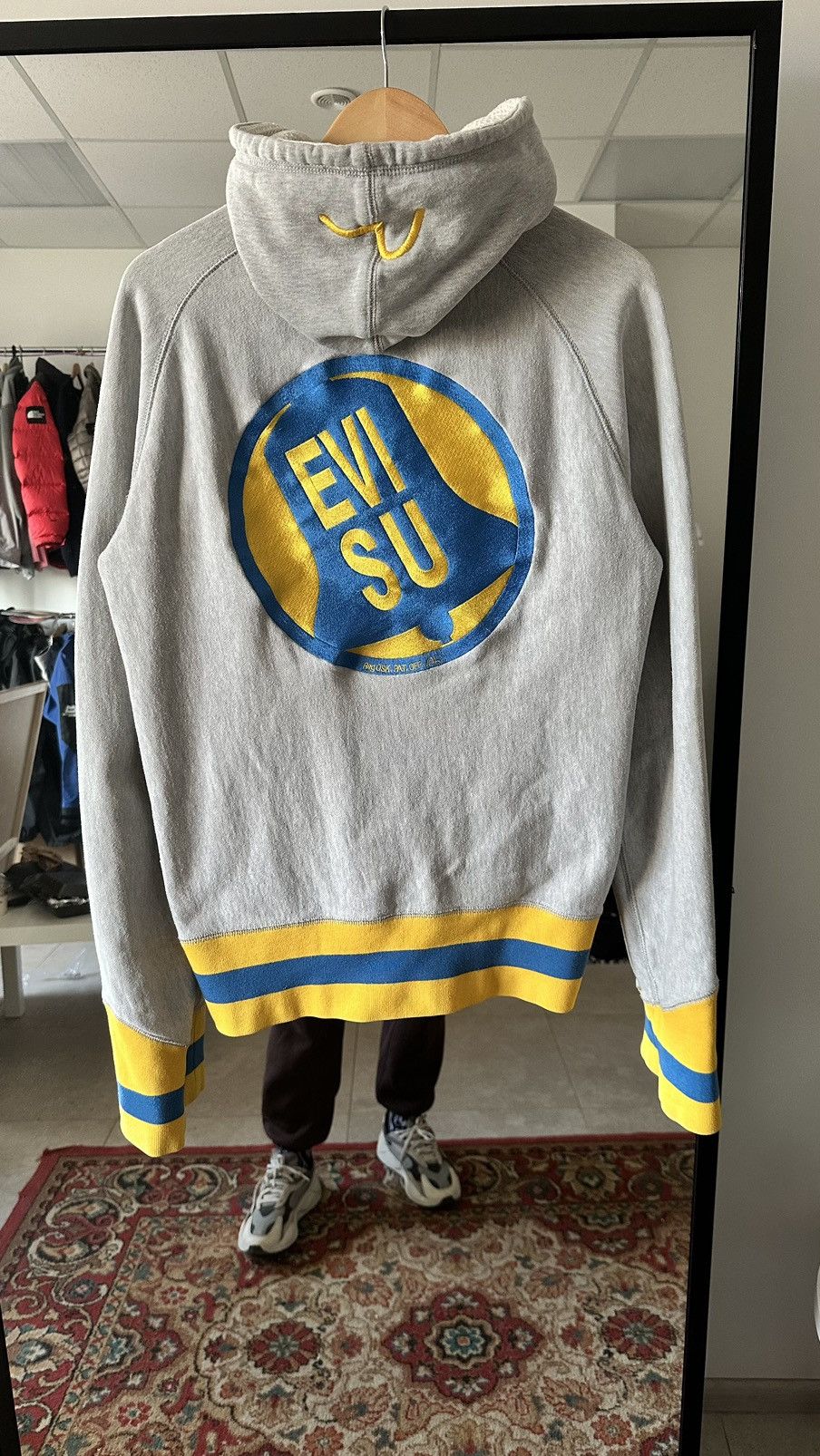 Evisu × Vintage Vintage Evisu hoodie Size US L / EU 52-54 / 3 - 6 Thumbnail