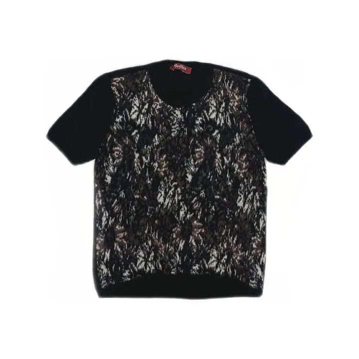 Max Mara Max Mara Casual Knitted Short Sleeve Top 0079 Size M / US 6-8 / IT 42-44 - 1 Thumbnail