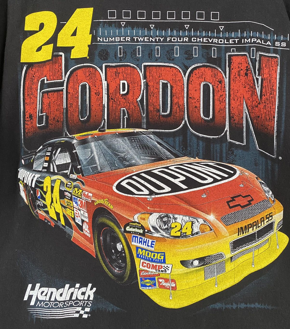Winners Circle 2009 NASCAR Jeff Gordon Impala Double Sided Racing T-shirt Size US XL / EU 56 / 4 - 2 Thumbnail
